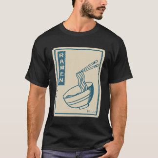 Vintag Ramen lover Black Tshirt