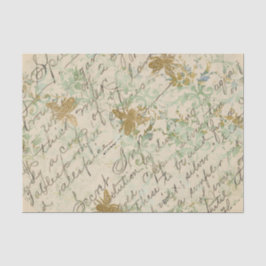 Vintag Recipe Honeybee Seidenpapier