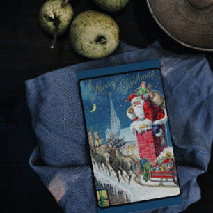 Vintag Red Christmas Eve Weihnachtsgeschenke Deale Feiertagspostkarte