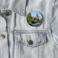 Vintag Red Green Zaanse Schans Niederländisches Ho