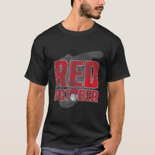Vintag Red October Philadelphia Baseball T-Shirt