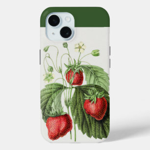 Vintag Red Strawberry Art Case-Mate iPhone Hülle