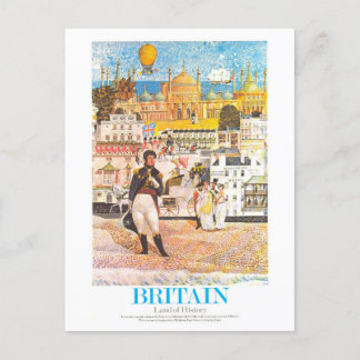 Vintag Regency Brighton Travel Poster Postkarte
