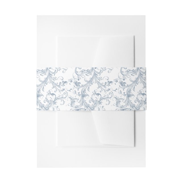 Vintag Regency Wedding Einladung Bly Band (Vorderseite Beispiel)