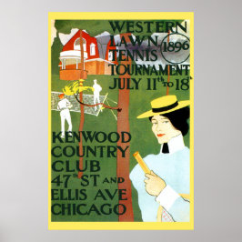 Vintag Reproduction Chicago Poster