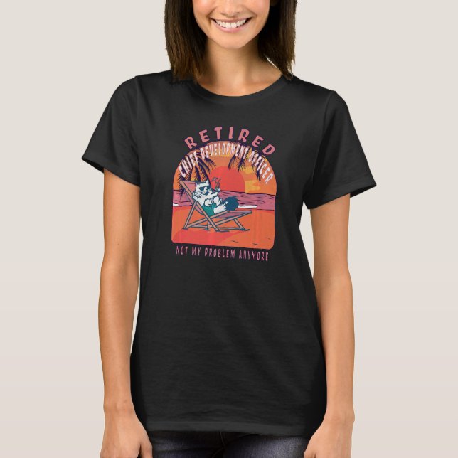 Vintag Retirem, Chief Development Officer T-Shirt (Vorderseite)