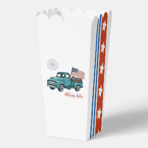 Vintag/Retro 4. Juli Gefälligkeitsbox Geschenkschachtel