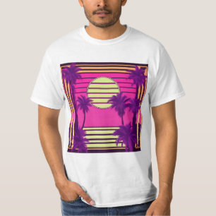 Vintag - Retro 90er ästhetischer T - Shirt