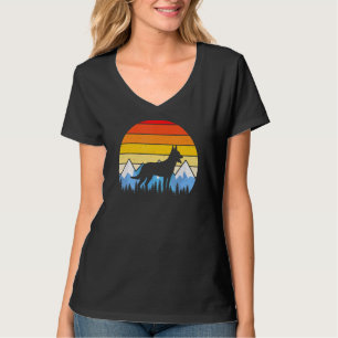 Vintag Retro Belgisch Malinois Belgisch Malinois T-Shirt