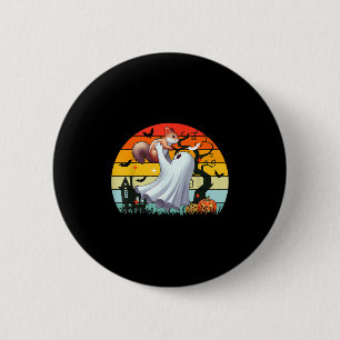 Vintag Retro Boo Ghost Hungerfestes Eichhörnchen H Button