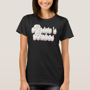 Vintag Retro Brides Babes Junggeselinnen-Abschied T-Shirt