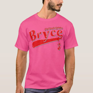 Vintag Retro Bryce Baseball Philadelphia T-Shirt