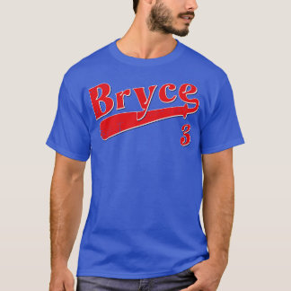 Vintag Retro Bryce Baseball T-Shirt