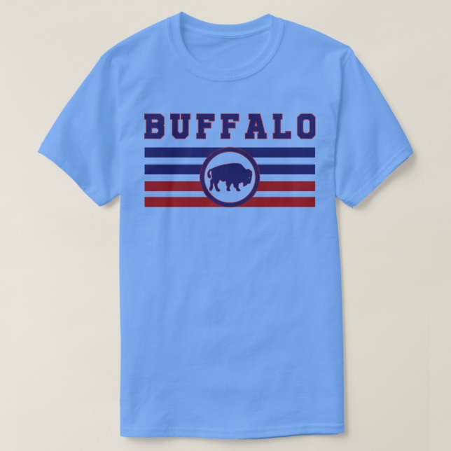 Vintag Retro Buffalo T-Shirt (Design vorne)