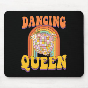 Vintag Retro Dancing Queens Junggeselinnen-Abschie Mousepad