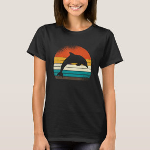 Vintag Retro-Dolphin T-Shirt