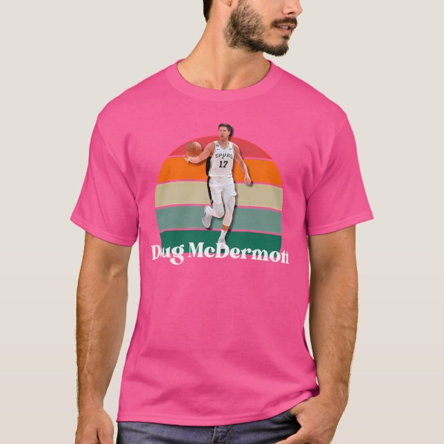 Vintag Retro Doug Mcdermott T-Shirt (Vorderseite)