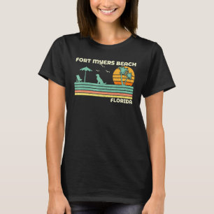 Vintag Retro Familienurlaub Florida Fort Myers B T-Shirt