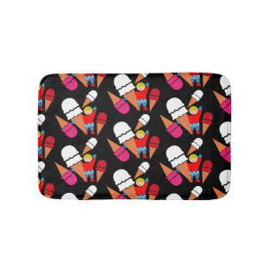 Vintag Retro Ice Badematte