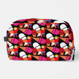 Vintag Retro Ice Waschbeutel