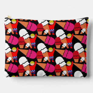 Vintag Retro Ice Zubehörtasche