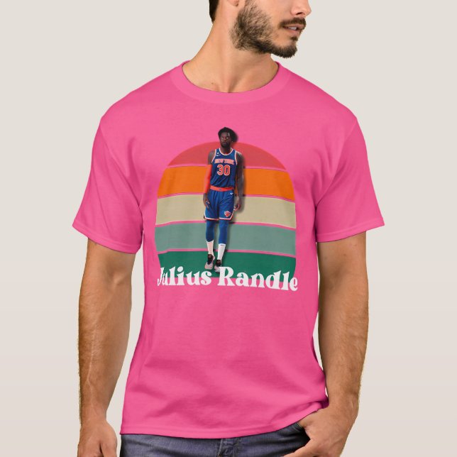 Vintag Retro Julius Randle T-Shirt (Vorderseite)