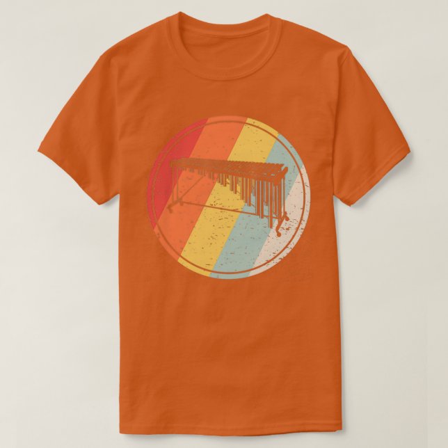 Vintag Retro Marimba T-Shirt (Design vorne)