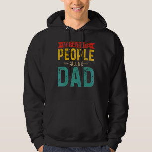 Vintag Retro Meine Lieblings-Leute nennen mich Vat Hoodie