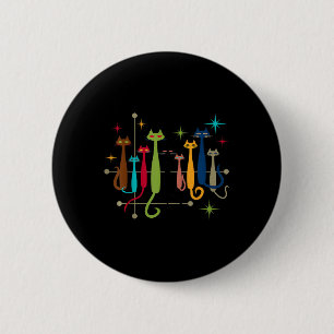 Vintag Retro Mitte des Jahrhunderts Moderne Look K Button