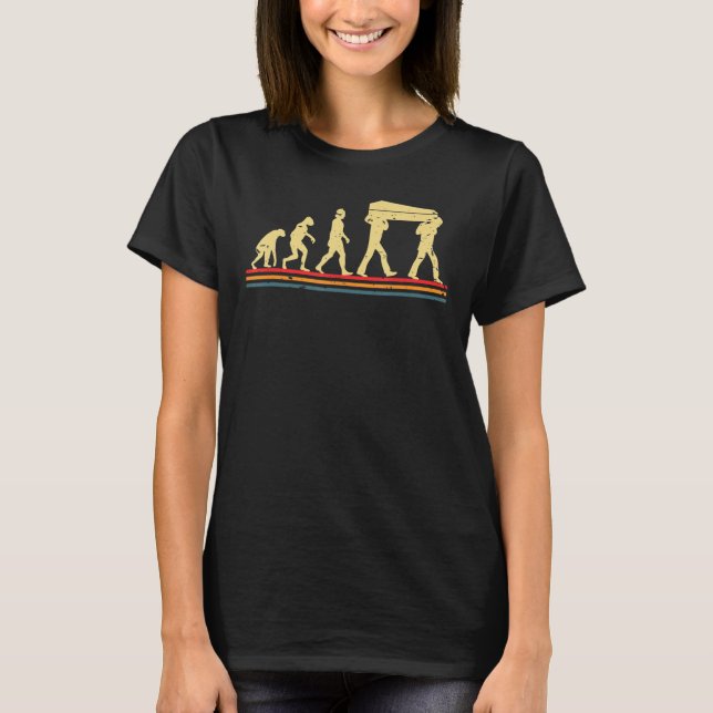 Vintag Retro Mortician T-Shirt (Vorderseite)