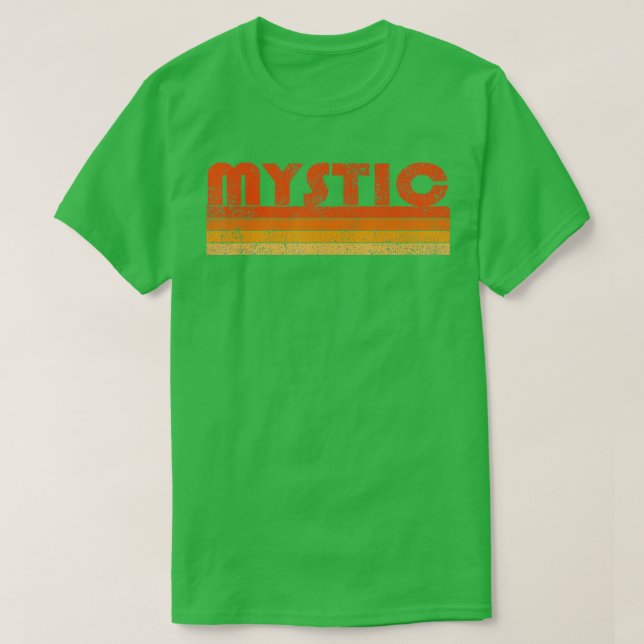 Vintag Retro Mystic Connecticut T-Shirt (Design vorne)