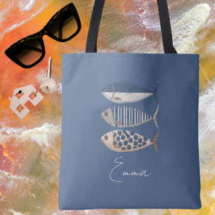 Vintag Retro Not Sardine, Custom Fisherman