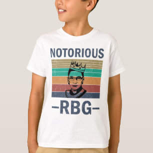 Vintag Retro Notoring RBG Ruth Bader Ginsburg T-Shirt