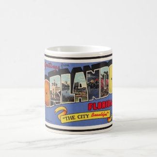 Vintag, Retro Orlando Florida Gruß Tasse