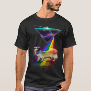 Vintag Retro Prism tibetischer Spanier T-Shirt