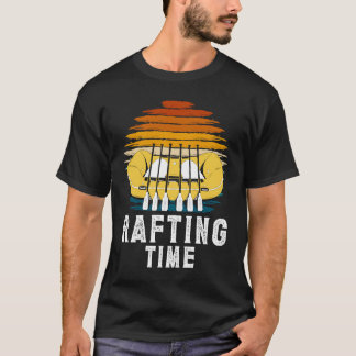 Vintag Retro Rafting Time River Rafter T-Shirt