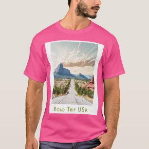 Vintag Retro Road Trip USA Nevada Poster T-Shirt