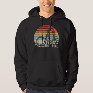 Vintag Retro Roller Untersetzer Amusement Park T S Hoodie