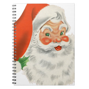 Vintag Retro Santa Claus Notizblock