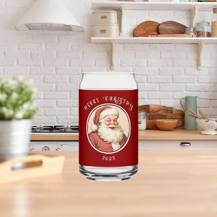 Vintag Retro Santa Dosenglas