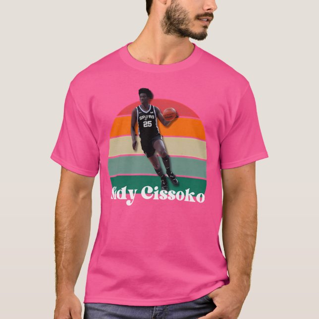 Vintag Retro Sidy Cissoko T-Shirt (Vorderseite)