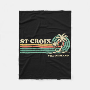 Vintag Retro Sommerferien Jungfrau  St. Cr Fleecedecke