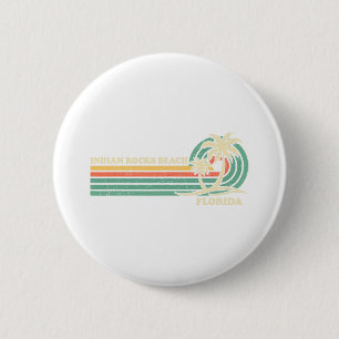 Vintag Retro Sommerurlaub Florida Indianergestein Button