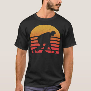 Vintag Retro Sonnenuntergang Bowling 1278 T-Shirt