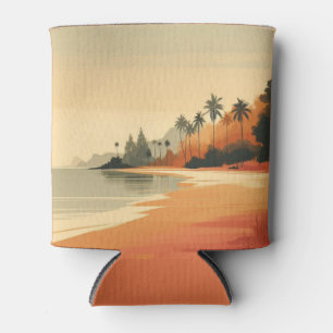 Vintag/Retro-Strand/tropisch Dosenkühler