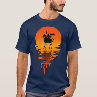 Vintag Retro Style Genghis Khan T-Shirt