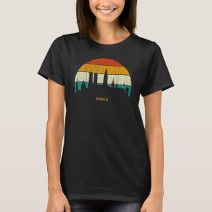 Vintag Retro Style Germany City skyline city city T-Shirt