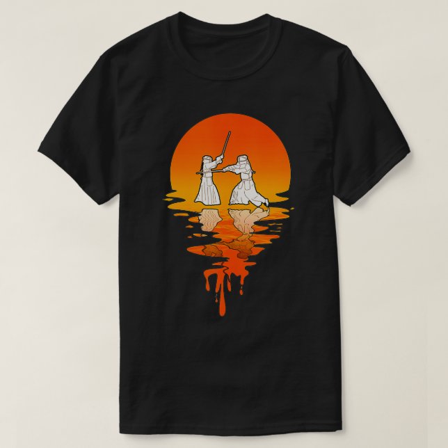 Vintag Retro Style Kendo T-Shirt (Design vorne)