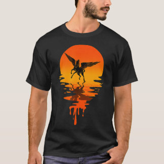 Vintag Retro Style Pegasus T-Shirt