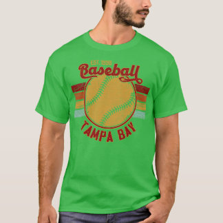 Vintag Retro Tampa Bay Baseball Est 1998 Baseball T-Shirt
